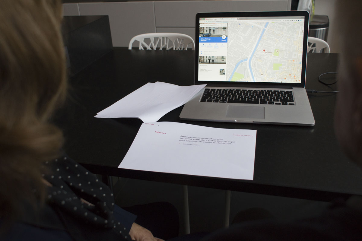 Tests UX en Agence Web